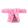 Ropa de Vestir para Muñeca de 30 cm 6 Puntos Bjd Abrigo de Peluche Traje de Moda Terciopelo de Cordero Invierno Ropa de Juguete para Niñas
