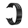 Adecuado para Samsung Watch8/9 Nueva Correa de Acero Inoxidable de Cinco Eslabones Correa de Reloj Watch8 Classic de Cinco Eslabones