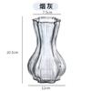 Vaso de vidro transparente criativo nórdico luxo Luxor flores aquáticas rosa lírio decoração para sala de estar