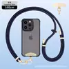 Cordón para Teléfono de Cuello Portátil Cruzado de 8 mm Hebilla Metálica de Alto Grado Ajustable Espaciador Correa para Cámara Anti-Pérdida para Exteriores