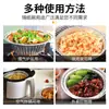 Tazón de Papel de Aluminio, Olla de Barro Desechable para Arroz, Tazón de Papel de Aluminio, Polvo para Uñas Florales, Tapa Redonda, Caja para Llevar Arroz, Olla de Lata de Aluminio