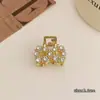 Pasador para Mujer, Pinza de Garra Pequeña, Aleación, Pequeño Accesorio para el Cabello Semi-Recogido, Accesorio de Alta Gama para Cabello Corto, Pinza Lateral, Adorno para el Cabello, Fresco y Dulce