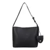 2025 Verano Nuevo Estilo de Moda Casual Retro Bolso Tote Estilo de Moda Simple Color Puro Retro Bolso de Axila Retro