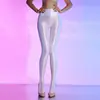 Medias panty ajustadas brillantes sexys sin costuras 80D medias panty sexys brillantes