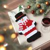 AliExpress Set de Cuchillo y Tenedor de Navidad Suministros Navideños Bolsa para Cuchillo y Tenedor Set de Vajilla de Papá Noel Suministros de Decoración Navideña