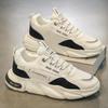 Sapatos Masculinos 2026 Novo Modelo Popular Inverno Malha Respirável Esportivo Casual Masculino com Solado Grosso Aumentador de Altura Tendência Sapatos de Pai