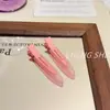 2026 Grampos Coloridos Sem Costura para Mulheres, Grampos para Franja da Testa e Lateral, Grampos para Maquiagem, Pentes Simples para Arrumar Cabelos Soltos, Grampos Retos