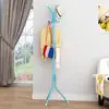 Perchero de Arte en Hierro, Multifuncional, Colorido, Elegante Perchero para Ropa, Perchero Creativo para Ropa, de Pie, para Dormitorio, Uso Doméstico, Simple y Moderno