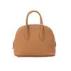 Mini Bolso Shell de Cuero Genuino, Bolso de Mano de Piel de Vaca de Capa Superior con Patrón Lichi, Bolso Pequeño Cruzado, Bolso de Hombro, Bolso de Mujer, Moderno y Versátil