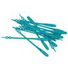 Cordones Creativos Elásticos de Silicona sin Atar para Adultos, de Venta Caliente Transfronteriza, Coloridos, de Doble Agujero, Cabeza Redonda, Cordones Perezosos