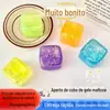 Item popular transfronteiriço: Brinquedos Realistas para Alívio de Estresse Como Pães, Cubos de Gelo, Palitos de Manteiga, Frutas e Morangos de Queijo