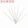 Broca Helicoidal Extra Larga Carpintería Raíz de Bodhi Ojo de Mil Ámbar Cera de Abeja Aguja Perforadora Pulsera de Cuentas de Bodhi Vajra Perforador de Ojo