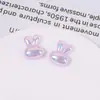 Estilo Coreano de Gama Alta Colorido Sirena Conejo Lindo Pasador para el Cabello Tocado Oreja Móvil Funda para Teléfono Parche DIY Joyería Accesorios