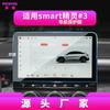 Adecuado para 27 Modelos de Película Templada de Navegación Smart Elf 3/1 y Película Protectora de Pantalla de Control Central 5/6 para Modificación de Interiores de Automóvil