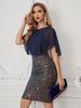 Vestido sexy con tirantes de gasa y lentejuelas vestido AliExpress Amazon nuevo ropa de mujer transfronteriza de comercio exterior europeo y americano