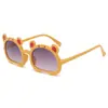 Gafas de sol infantiles de oso lindas de dibujos animados para bebé protección UV gafas para niños y niñas gafas infantiles al por mayor en stock