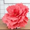 Gran simulación de rosa, peonía grande, flor falsa, accesorios de decoración para bodas, decoración de ventanas, accesorios de estudio de fotografía