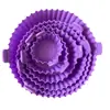 Freidora de Aire Transfronteriza Molde de Silicona para Hornear AirFryerSiliconePot Bandeja Redonda de Silicona para Freidora de Aire