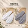 Pantuflas desechables del mismo estilo que las de hoteles y B&Bs, calidad hotelera, engrosadas, antideslizantes, para uso en casa, invitados, salones de belleza, al por mayor