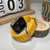 Pulseira Marinha Oficial de Silicone para applewatch Relógio Apple S8 com Pulseira iwatch Sport