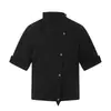 Camisa Irregular de Manga Curta com Cordão Estilo Americano para Homens, Verão com Design Solto, Top Camisa Lisa Moda de Rua