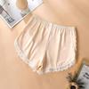 Pantalones cortos de seguridad de verano para niña, anti-exposición, para usar debajo, sexis de encaje para mujer, pantalones cortos pequeños para el hogar que se pueden usar afuera, entrega por lotes