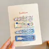 Pinzas para el pelo de cuero con forma de estrella y nube para niñas, Pinzas Bb dulces y geniales para flequillo y cabello lateral, Accesorios para el pelo para niñas