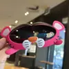 Nuevas gafas de sol de silicona para niños con forma de dibujos animados, para hombre y mujer, gafas de bebé tigre polarizadas, gafas con protección UV