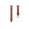 Adequado para Pulseira de Couro Apple com Ponta Fina Iwatch87654 Pulseira de Couro para Apple Watch com Padrão de Grãos Pequenos Slim-Fit