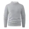 Suéter Gola Alta Meia Masculino Transfronteiriço 2026 Inverno Novo Moda Masculina Europeia e Americana Suéter de Tricô Pulôver Tendência