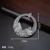 Accesorios de Joyería de Aleación Retro, Colgantes con Patrón de Estilo Étnico, Materiales para Pendientes y Collares Hechos a Mano para DIY al por Mayor