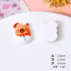 Nuevos Accesorios de Resina Navideños de Dibujos Animados, Reno Papá Noel Pinzas para el Cabello DIY, Gomas para el Cabello, Decoraciones, Materiales Festivos