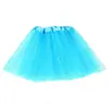 Falda de Gasa para Niñas Falda Tutú Falda de Princesa Falda de Malla de Tres Capas Falda Corta Falda de Ballet para Actuación de Danza Falda Grande