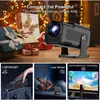 Soporte Full HD 4K con Corrección Automática de Distorsión Trapezoidal Vertical Proyector Giratorio 270 grados Mini Modelo Más Vendido