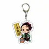Merchandising de Anime Llavero Acrílico Doble Cara al por Mayor Demon Slayer: Kimetsu No Yaiba ¡Bienvenido a Enviarnos Tu Diseño para Letreros Standee!