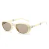 Gafas de sol plegables estilo Yu Shi para hombre y mujer, nuevo modelo 2026, gafas de sol retro de ojo de gato de alta gama anti-UV