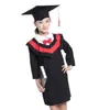 Nueva Ropa de Doctorado para Jardín de Infancia Ropa de Graduación para Estudiantes de Primaria Ropa Académica Sombrero Ropa para Mesa de Actuación Ropa para Foto de Graduación