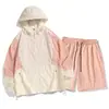Verão quente nova roupa com proteção solar cobertura curta para homens e mulheres com leve respirável proteção UV roupa com proteção solar calça com proteção solar