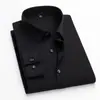 Camisa de vestir blanca profesional para hombre de manga larga y corta, no necesita planchado, con amoníaco líquido, 80 hilos, camisa de vestir de lujo ligero