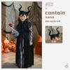 Disfraces de Halloween 2026 para Niños Ropa de Presentación Ropa de Esqueleto para Niños Vestidos Largos para Niñas Bruja Vampiro Vestidos Originales