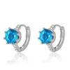 Venta caliente dulce estilo fresco hueco corona color hebilla de oreja Nuevo elegante estilo frío moda ocho garras hebilla de oreja