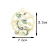 Fabricante de Nuevos Accesorios de Joyería Estilo Chino, Coronas de Animales, Joyería Hecha a Mano para Armar al por Mayor, Componentes para Joyería DIY Estilo Chino Esmaltado