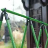 Pacote de Acessórios para Estante de Pepino Acessórios de Tubo de Aço Plástico Um Garfo Suporte de Jardim Acessórios para Estante de Uva Estante de Feijão Estante de Jardim
