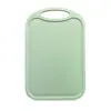 Conjunto de tábua de corte com faca de segurança infantil para jardim de infância, educação infantil, utensílios de mesa, faca de plástico para cortar melão, frutas, bolo, cortar legumes, não machuca as mãos