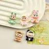 Variedades de Animales Lindos de Dibujos Animados Nuevos Accesorios de Resina Hechos a Mano DIY Pasador Cuerda para el Cabello Hebilla de Zapato Material para Funda de Teléfono Móvil Bolsa
