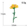 Bordado à máquina girassol sol flor bordado desenho animado adesivos de tecido bordado adesivos de roupa remendo de roupa DIY atacado