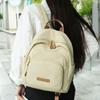 Mochila de Moda Simple Versátil Moderna Ligera Cómoda Bolso de Mujer Gran Capacidad Comercio Exterior Repelente al Agua Bolso de Tela de Nailon