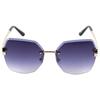 Novos óculos de sol femininos irregulares diamante aparando óculos multi-deformação retro ao ar livre óculos de sol à prova de UV