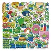 Pegatinas Numeradas Wtd, Pegatinas Lindas de Dibujos Animados para Laptops, Maletas, Termos, Juguetes para Niños, Pegatinas Decorativas