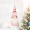 Suministros para Decoración Navideña Colgante de Muñeca Tejida Creativa Nueva Muñeca Sin Rostro Colgante Pequeño Colgante de Muñeca Anciana